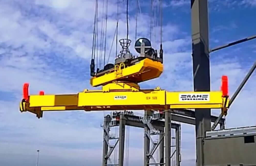 Spreader para contenedores