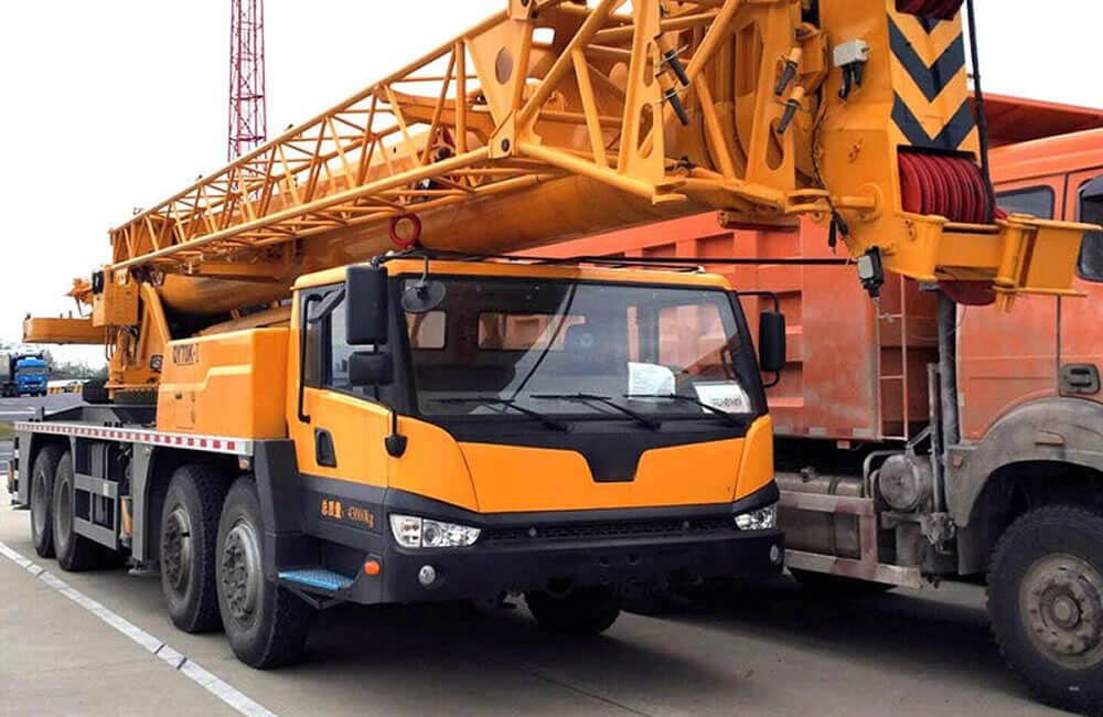 Grúas a ruedas y oruga